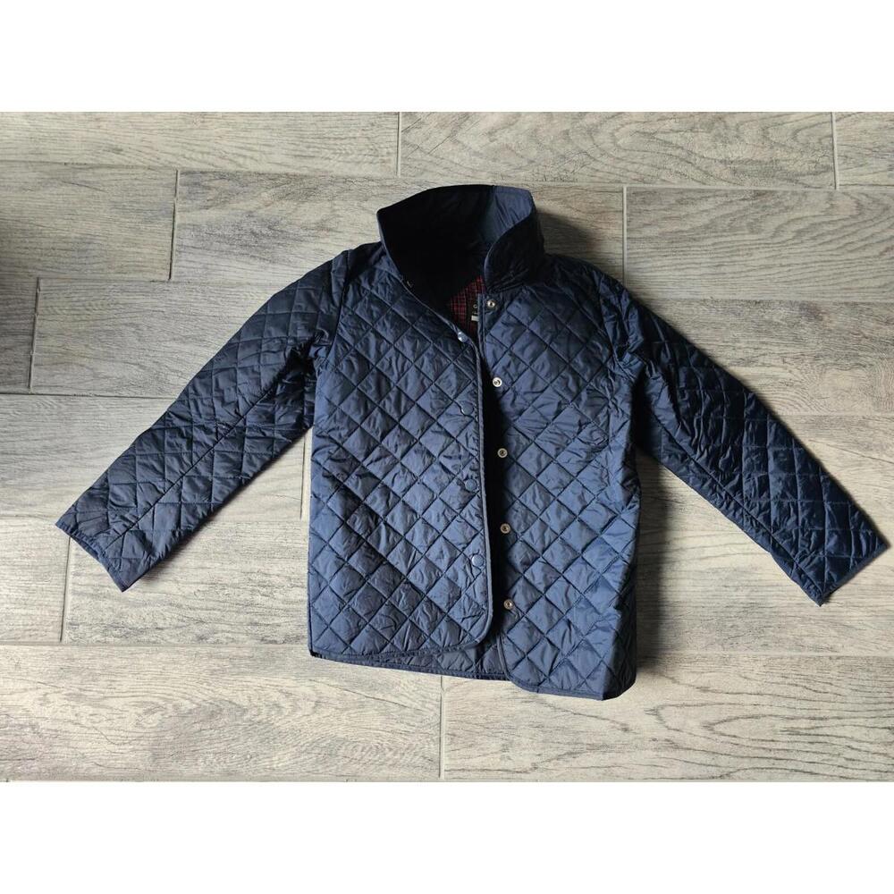 Girls George uniform light weight jacket blue size medium 7-8